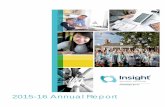 2015-16 Annual Report - Online Learning Programs€¦ · helping students who are struggling—for various reasons—in their education. A struggling student may be one who has failed