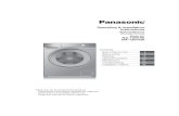 Operating & Installation Instructions - Panasonic...Operating & Installation Instructions Washing Machine (Household Use) Model No. NA-120VX6 NA-120VG6 Thank you for purchasing this