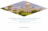 COMMISSION ON FISCAL STABILITY AND ... - CT News Junkie · 3 Connecticut Commission of Fiscal Stability and Economic Growth, Final Report, March 2018 (hereinafter “Report 1.0”).