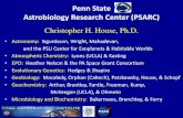 Penn State Astrobiology Research Center (PSARC)sites.nationalacademies.org/cs/groups/ssbsite/...Habitable Zone Planet Finder (HZPF) - NSF MRI – funded! A fully cooled, high resolution,