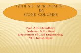 GROUND IMPROVEMENT BY STONE COLUMNSnitjsr.ac.in/course_assignment/6_ Strengthening by Stone Column.pdf · Bottom Feed Vibro-Replacement is a completely dry operation where the vibrator