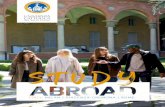 study - Università Cattolica del Sacro Cuore · However, study abroad and exchange expe-riences offer much more. STUDY IN ENGLISH & ITALIAN To all international students, Cattolica