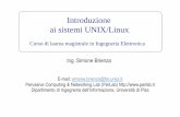 Introduzione ai sistemi UNIX/Linux - Alessio Vecchiovecchio.iet.unipi.it/se/files/2016/02/E1-Introduzione...Breve storia di Unix PerLab 1969 - Prima edizione di UNIX sviluppata da