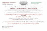 Stonebridge Life Insurance Contracting Application · 2017-03-05 · Agents will be Contracted at the Highest Commission Level. ... Life Insurance Company and/or Western Reserve Life
