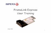 FrameLink Express User Training - Cosyco...• Lookup table. • Histograms. • RGB gain/offset with auto-white balance. • Hex pixel dump. • Capture single frame, multiple frames