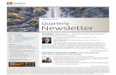 JANUARY 2018 Quarterly NewsletterNewsletter Quarterly JANUARY 2018 Reprint by TD Asset Management Inc. of an article previously issued by Epoch Investment Partners, Inc. Please refer