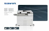 MP 2554 MP 3054 MP 3554 - Savin€¦ · with optional Savin HotSpot Enterprise™, so you can print directly to the MFP from your mobile device without compromising speed or security.