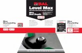 Level Max...Level Max The new all-in-one leveller with FST The ultimate leveller & easy on the pocket! 30 mins working time Tile after 4 hours Self-smoothing Pumpable 4 hrs tile after