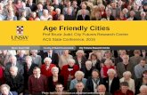 Age Friendly Cities - Aventri€¦ · Melville (WA, suburban Perth) Rockingham (WA, coastal regional) Unley (SA , inner-south Adelaide) Warnambool (VIC, western regional) World Health