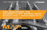 DELEGATION TO SMART CITY EXPO 2017wtctoronto.com/wp-content/uploads/2017/11/Barcelona...08908 L'Hospitalet de Llobregat (Barcelona) 8:45 A.M. Walk to the Smart City Expo World Congress