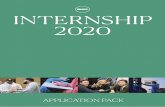 Internship 2020 Application Form - Enjoy Church Australia · ROLE DESCRIPTION Internship is a role at Enjoy Church which carries a weight of expectation and commitment. Some of these