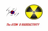 The ATOM & RADIOACTIVITYalmarazr/S19-SBSP/ppt/...Atomic Structure Discovered Ancient Greeks ... Radioactivity. Beta particle: • is an ejected electron from a neutron • has both