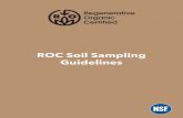 ROC Soil Sampling Guidelines - Regenerative Organic Certified · ROC Soil Sampling Guidelines Sampling materials: trowel, metal pipe, wood block, and plastic bag. 1 2 3 4 5 6 7 8