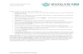 Evolve180 Maintenance WEEK 1 RECIPES Notes about our … · 2020-06-28 · Evolve180 Maintenance WEEK 1 RECIPES EVOLVE180© Week 1 Maintenance Recipes Notes about our Recipes and