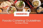 CCC Catering Guidelines Service/CCC Catering G… · All catering orders are drop-off, delivery staff will help set up Disposable heating kits can be requested for an additional charge