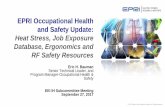 EPRI Occupational Health and Safety Update s/2017fall/ih/17FIbauma… · EHS, regulatory affairs, risk assessment and risk communication, strategic planning, noise, transmission siting/planning,