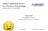 LEGO® SERIOUS PLAY® For Positive Psychology · LEGO® SERIOUS PLAY® FOR 1-1 COACHING London: April 12-14 30% discount if you let us know you were part of this session. HOMUNCULUS