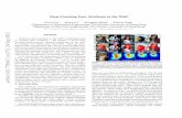 Deep Learning Face Attributes in the WildDeep Learning Face Attributes in the Wild Ziwei Liu 1Ping Luo Xiaogang Wang2 Xiaoou Tang1 1Department of Information Engineering, The Chinese