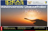 THE SOUTH AFRICAN PUBLIC SECTOR INNOVATION JOURNAL … · solutions to challenges, multi-stakeholder teams are gathered to interrogate these challenges. Vision A solution-focused,