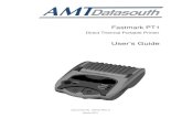 Direct Thermal Portable Printer · 2013-05-28 · Direct Thermal Portable Printer User’s Guide Document No. 140107 Rev-A March 2011 . 2 ... The manufacturer declares under sole