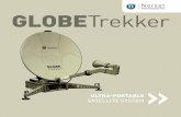 GLOBETrekker · into two luggage cases and represents the latest in high-definition flyaway terminals. Fitted with the detachable Component Chassis option, the GlOBetrekker™ can