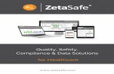 Compliance & Data Solutions Quality, Safety, for Healthcare · 2018-12-07 · Compliance & Data Solutions for Healthcare. Collect, Manage & Share Business Critical Compliance Data