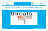 6. Integrating Risks in Audit Work Program€¦ · Relevant Facts & Figures RIAS 2015 -Risk Assessment for Work Plan Preparation 3 • IAEA • Established in 1957 –Independent