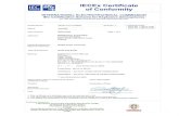 IEC IECEx Certificate of Conformity · Documents relative to LCIE certification activites (Certificates, OARs, ExTRs) can be registered under the references "LCI" or ... FR/LCl/ExTR11.0060/01