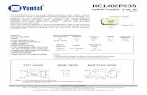 R HC1400P03S - Yantel Corpen.yantel-corp.com/old/en/products/datasheel/HC/HC1400P03S.pdf · Balance Power Operating Temp. Degrees Avg. CW Watts ºC 90 ± 3.0 30 -55 to +95 Mechanical