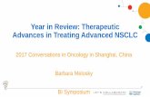 Year in Review: Therapeutic Advances in Treating …...– ASCO Chicago 2017 – ESMO Madrid 2017 – WCLC Japan 2017 Outline 3 Molecular Classification of NSCLC: 2017 Rosell and Karachaliou.