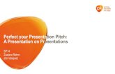 Perfect your Presentation Pitch: APresentation on Presentations · Pitch Perfect PhUSE 2018 9 –Define your presentation by one topic and build your presentation to support that