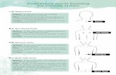 Acupressure points boost the immune system · Acupressure points boosting the immune system 氣海 Qihai Point Method : To tap, palm press, rub massage method, each about one minute.