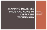 Comparison of Mapping Invasives Pros and Cons of Different … · 2018-05-07 · Pros “Smart -forms” limit errors and facilitate data entry Records & stores data offline Lots