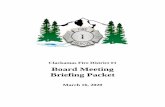 Clackamas Fire District #1 Board Meeting Briefing …...2020/03/16  · Clackamas Fire District #1 1 REGULAR BOARD OF DIRECTORS ’ MEETING (This meeting was recorded.) February 24,