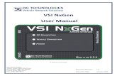 VSI NxGen User Manual - Dearborn Group, Inc. · Permission is granted to copy any or all portions of this manual, provided that such copies are for use with the VSI- VSI NxGen product