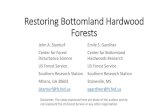 Restoring Bottomland Hardwood Forests · Floodplains of major and minor rivers • Rivers in the coastal plain • Major and Minor bottoms • Red river bottom—origin in the Mountains