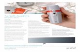 Sanofi-Aventis - PDD · Sanofi-Aventis targets 6 Sigma levels of production for 3 reasons: patient safety, commercial yield and . effective assembly automation. Our best-practice