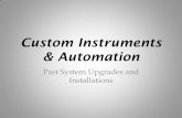 Custom Instruments & Automation · Custom Instruments & Automation Author: Administratr Created Date: 12/9/2010 7:46:57 PM ...