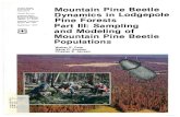 Mountain Pine Beetle Populations etal_MPB Dynamics...Dynamics of the Mountain Pine Beetle research work unit in Ogden, UT. He joined the work unit in 1966. Prior to joining the Intermountain