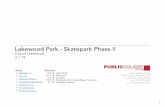 Lakewood Park - Skatepark Phase II - Amazon S3...1 Public Suare Group 14714 etroit ve Suite 203 Lakewood Ohio 44107 ph 216-272-8603 publicsuaregrouporg Lakewood Park - Skatepark Phase