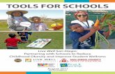 TOOLS FOR SCHOOLS · the key partners in the fight against childhood obesity is the Childhood Obesity Initiative, a public-private partnership whose mission is to reduce and prevent
