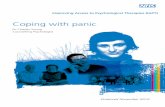 Dr Charles Young Counselling Psychologist · panic attacks. The steps involved in overcoming panic include understanding exactly what happens when you do panic, learning to change