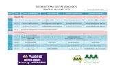 MACKAY VETERAN GOLFERS ASSOCIATION PROGRAM OF …mackayveteransgolf.org.au/wp-content/uploads/2020/03/... · 2020-03-26 · MACKAY VETERAN GOLFERS ASSOCIATION PROGRAM OF EVENTS 2020