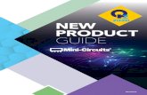 2020 NEW PRODUCT GUIDE - minicircuits.com · New MMIC digital variable gain ampliﬁ er with integrated reﬂ ectionless ﬁ lter New Class-A pulse ampliﬁ er covers 0.0025 to 700MHz