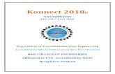 Konnect 2018 - bmsce.ac.in · Konnect 2018 b Annual Report July 2017 - June 2018 Department of Telecommunication Engineering Accredited by NBA for FIVE years in the (Tier-I Format)