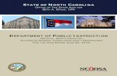 EPARTMENT OF PUBLIC INSTRUCTION - auditor.nc.gov · STATE OF NORTH CAROLINA Office of the State Auditor Beth A. Wood, CPA State Auditor 1 . 2 S. Salisbury Street 20601 Mail Service