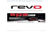 Revo SPS Pro White Dot Operating Manual · Revo%SPS%Pro%User%Manual%for%White/Colour%Dot%Clusters% RevoSPSProfor%white/color%dot%clusters%User%manual% % Sheet:%3%of%20%! ! 2.4.3!COMFORT;PARKTRONIC!FIS.!