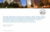 City of Newark Investor Presentation Draft #1 · August 3, 2020 Newark Investor Presentation v1.pptx\01 JUN 2016\1:22 PM\1 * Preliminary, subject to change . Disclaimer This investor