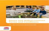 Smart and Skilled Contract Terms and Conditions 2020 - 2021 … · 2020-05-19 · SMART AND SKILLED CONTRACT TERMS AND CONDITIONS NSW DEPARTMENT OF EDUCATION TRAINING.NSW.GOV.AU 1