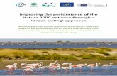 Improving the performance of the Natura 2000 network through a … · 2020-02-11 · Natura 2000 _ (LIFE16 PRE BE 001) that aimed to identify the site specific requirements of Natura